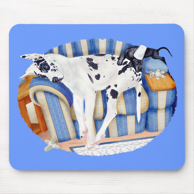 Mousepad Grandes Taternadores De Sofá Dane (Frente)