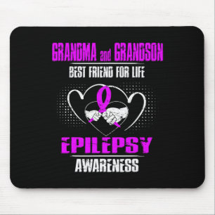 MOUSEPAD GRANDMA E GRANDÃO MELHOR AMIGO DA EPILEPSIA DA VID