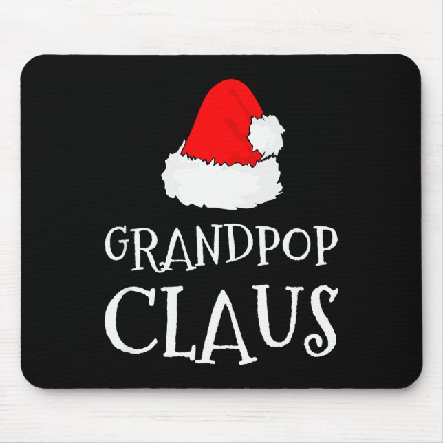 Mousepad Grandp Claus Christmas Santa's Pajama Family Match (Frente)