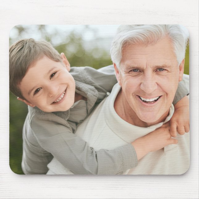 Mousepad Grandpa Grandfather Grandad Personalized Photo Gif (Frente)