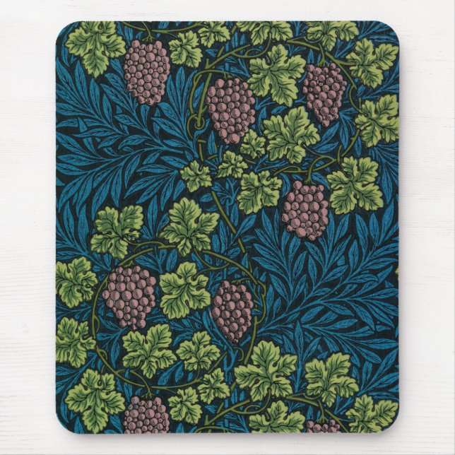 Mousepad Grapevine (por William Morris) (Frente)