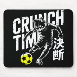 Mousepad Graphic Soccer Cat - For Gamers & Office Pros