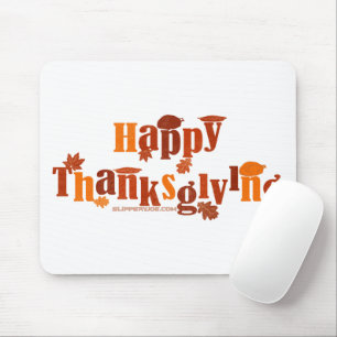 Mousepad Grático festivo e brilhante de Ação de Graças do S