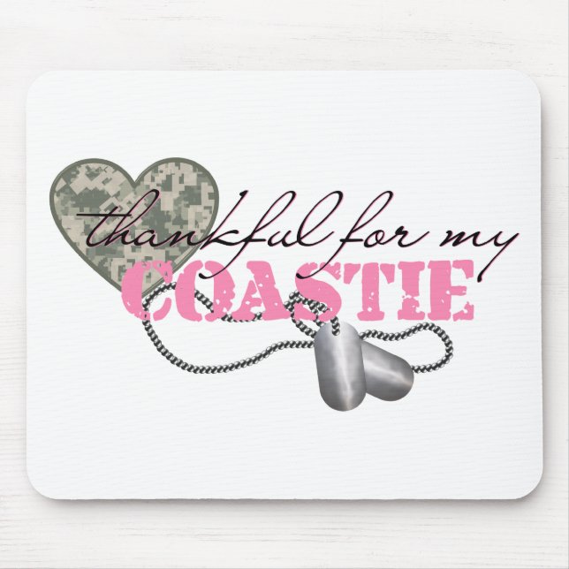 Mousepad Grato para meu Coastie (Frente)