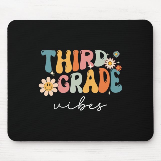Mousepad Grau Vibes Para Meninas Meninos Professores Do 3º  (Frente)