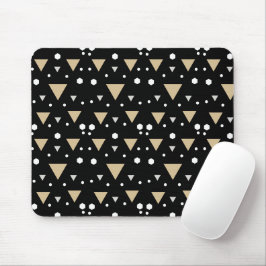 Mousepad Gravata Midnight Geometry Luxe