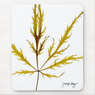 Mousepad "Gravou a folha" por J. Maya Luz