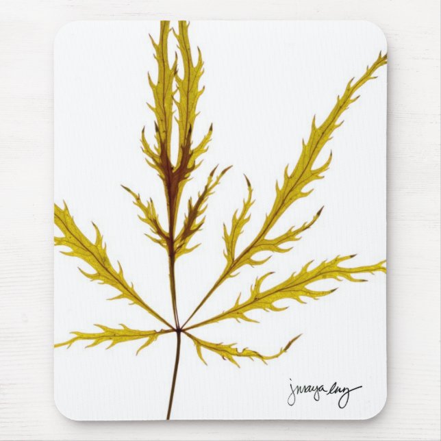 Mousepad "Gravou a folha" por J. Maya Luz (Frente)