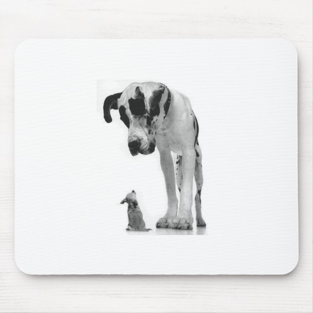 Mousepad great-dane-and-chihuahua1 (Frente)