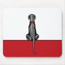 Great Dane Sit Black UC