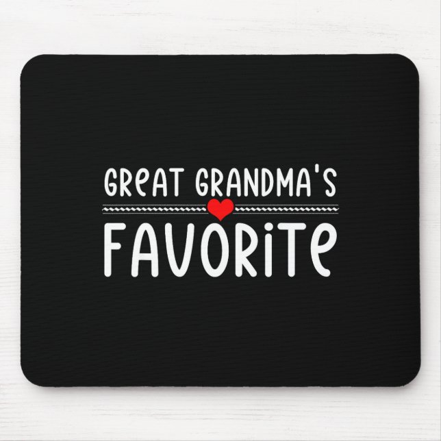 Mousepad Great Grandmas Favorite  (Frente)