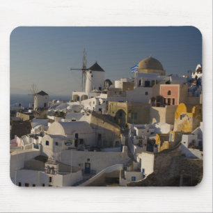 Mousepad Grécia e Ilha Grega de Santorini cidade de Oia