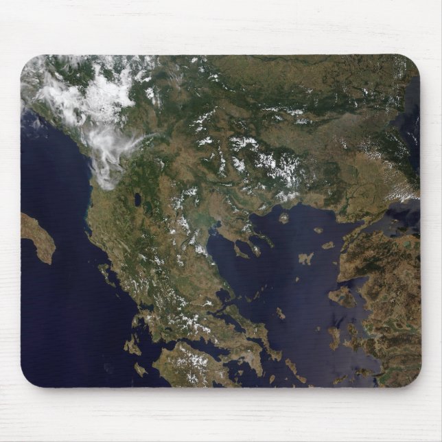Mousepad Grécia e países vizinhos (Frente)