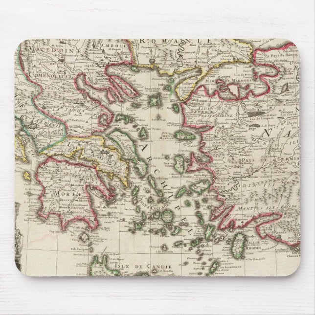 Mousepad Grécia e Turquia (Frente)