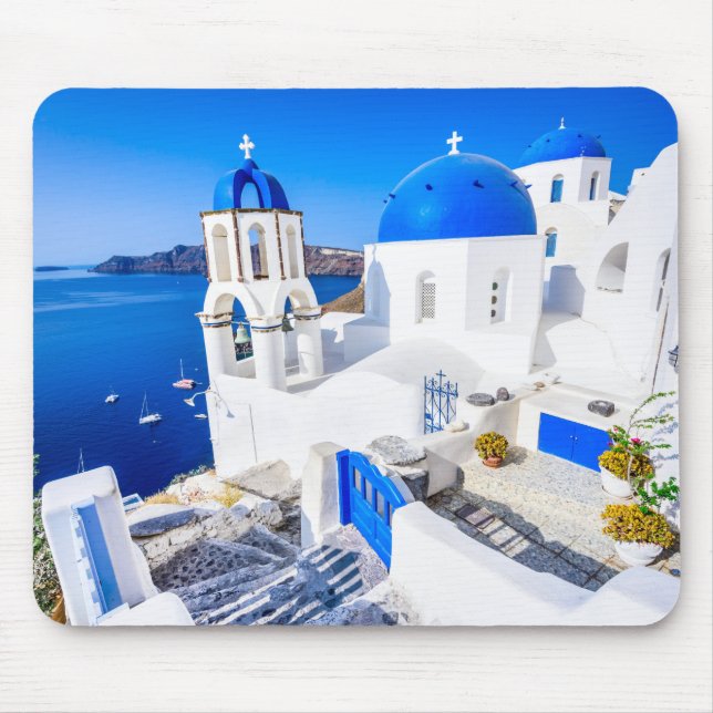 Mousepad Grécia Santorini (Frente)
