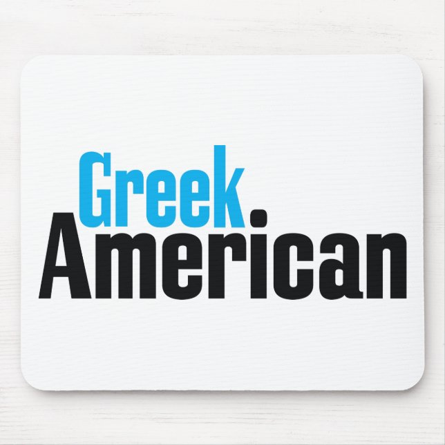Mousepad Greek American (Frente)