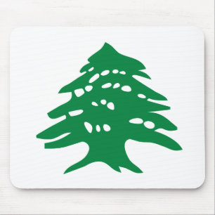 Mousepad Green Lebanon Cedar