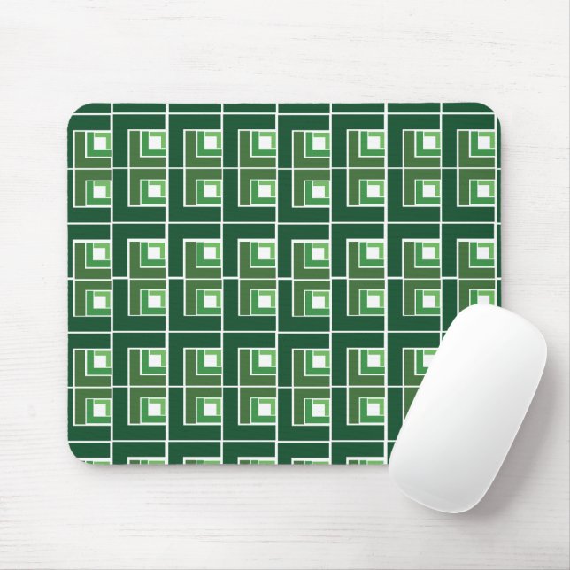Mousepad Green Topsy Turvy (Com mouse)