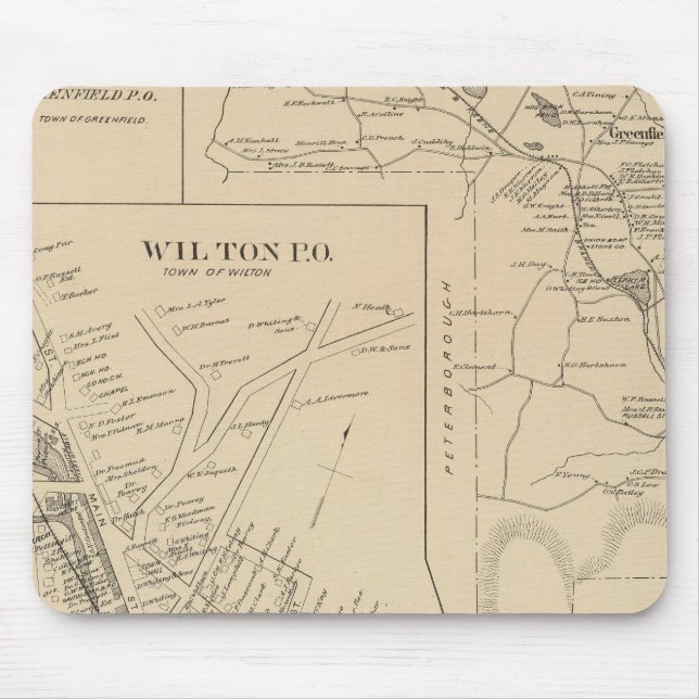 Mousepad Greenfield, Hillsborough Co (Frente)