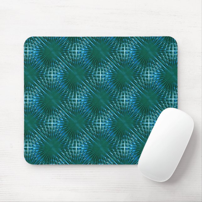 Mousepad Grelha ciana pontiaguda com aspecto soprado ou inf (Com mouse)