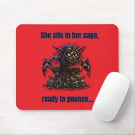 Mousepad Gremlin Pronta para Saltar
