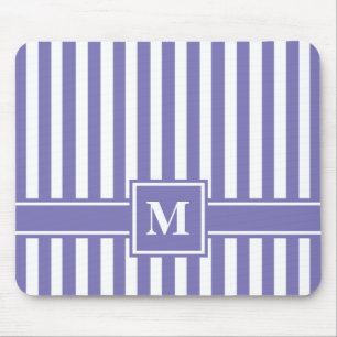 Mousepad Greve Moderna Roxa com Monograma