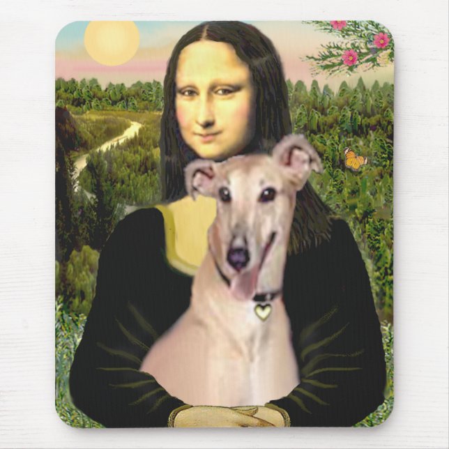 Mousepad Greyhound 2 - Mona Lisa (Frente)