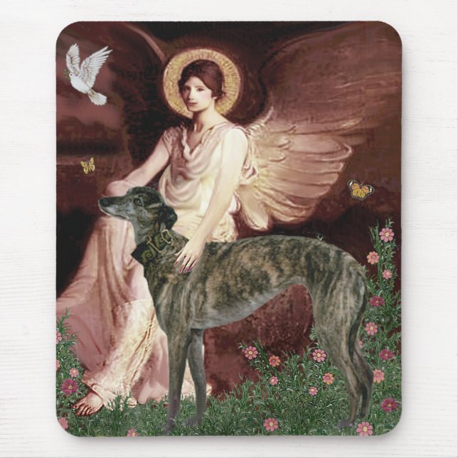 Mousepad Greyhound (br) - Anjo Sentado (Frente)