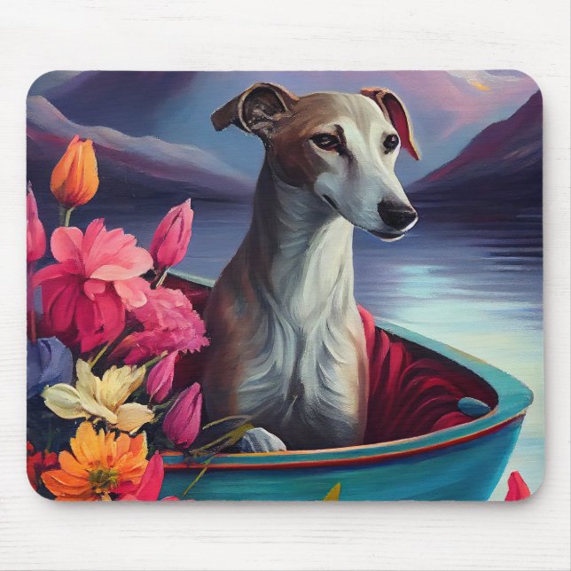 Mousepad Greyhound em um remo: Uma aventura cênica (Frente)