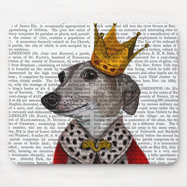 Mousepad Greyhound Queen (Frente)