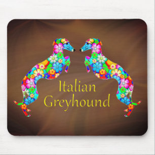 Mousepad Greyhounds Italiano