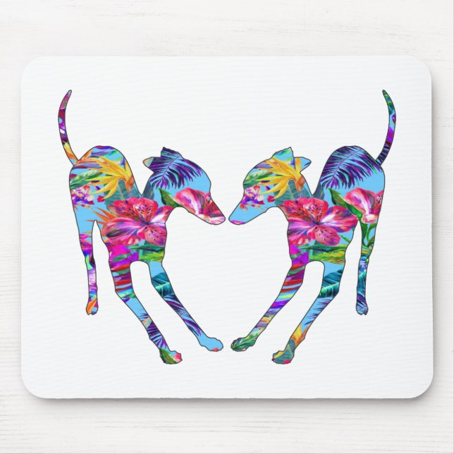 Mousepad Greyhounds Italiano (Frente)