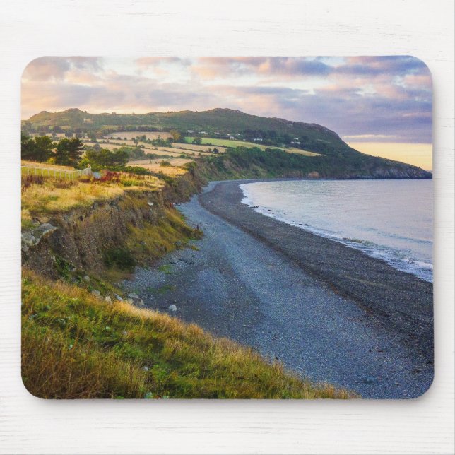 Mousepad Greystones South Beach Coastal View (Frente)