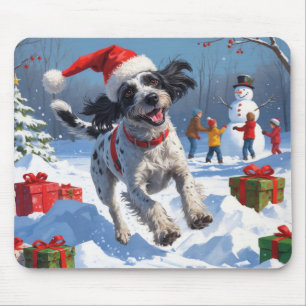 Mousepad Grifão de Pontaria de Pelo Cabeludo em Chapéu de N
