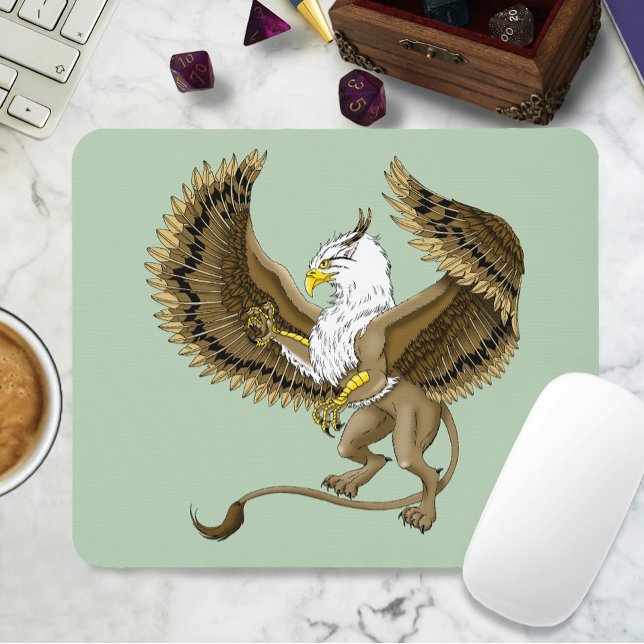 Mousepad Griffin Fantasy Griffin Mythology (Criador carregado)