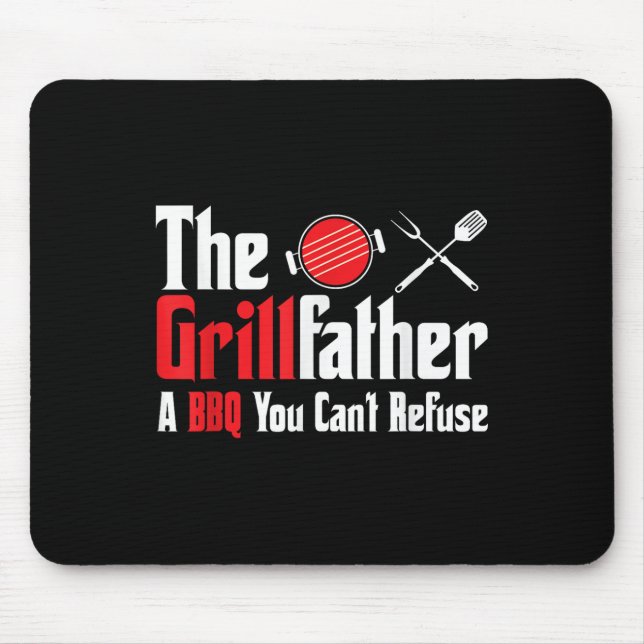 Mousepad Grilldad Um Churrasco Que Você Não Pode Recusar Di (Frente)