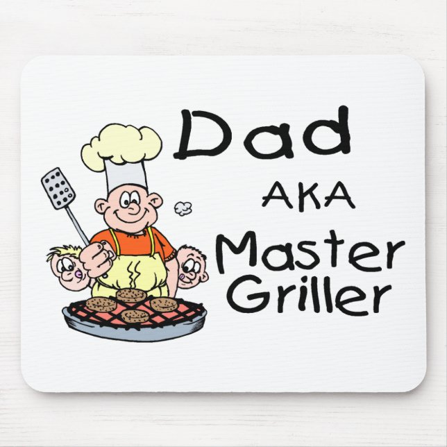 Mousepad Griller mestre do pai (Frente)