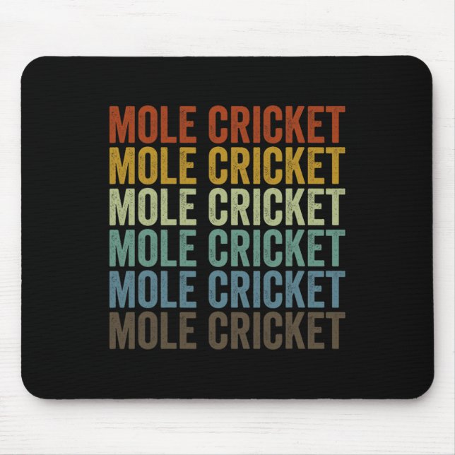 Mousepad Grilo Toupeira Retro (Frente)