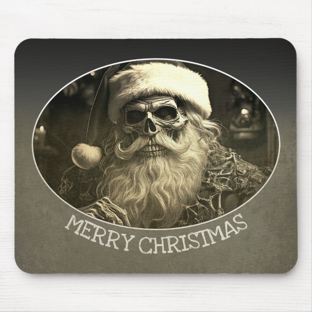Mousepad Grim Christmas - Skeleton Papais noeis 65609 (Frente)