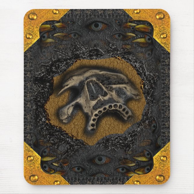 Mousepad Grimoires de Necromância e Cursos II (Frente)