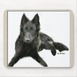 Mousepad Groenendael Belga Sheepdog Gifts