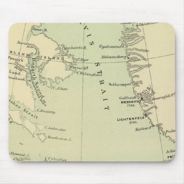 Mousepad Groenlândia, Labrador (Frente)