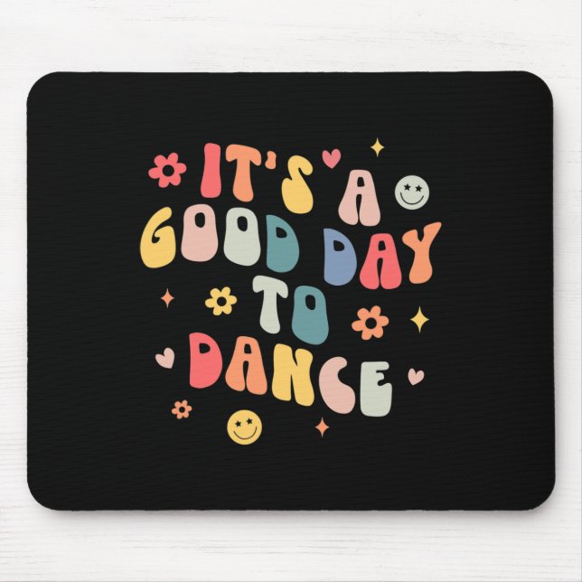 Mousepad Groovis É Um Bom Dia Para Dançarmos O Professor G (Frente)