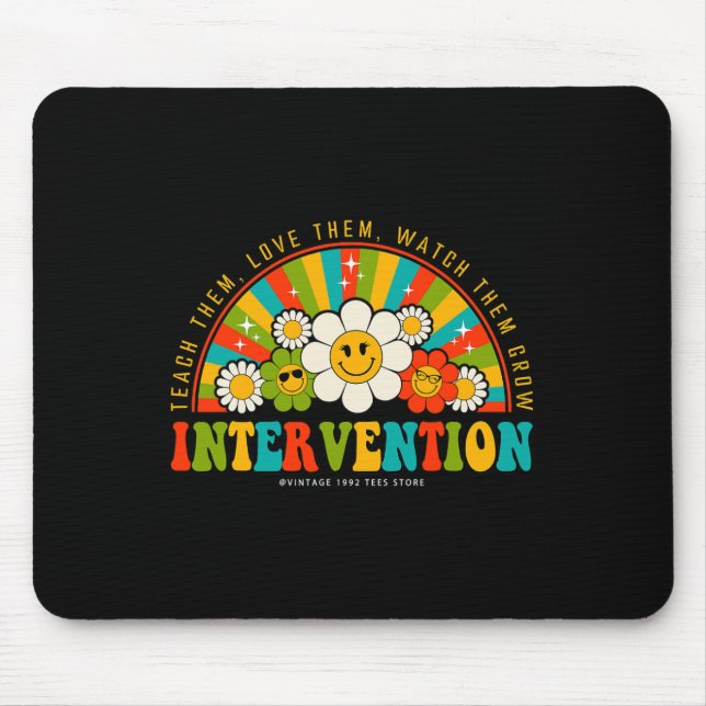 Mousepad Groovy 100 Dias De Squ De Intervenção De Professor (Frente)