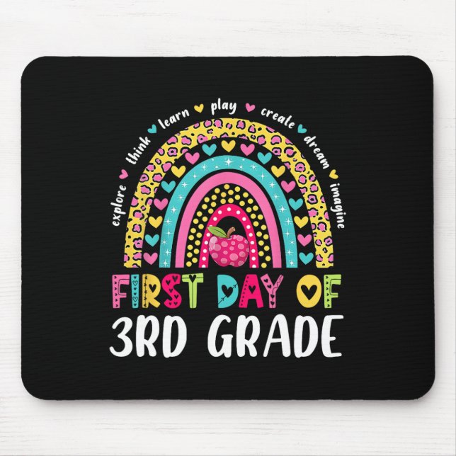 Mousepad Groovy 3ª Série Volta às Aulas Primeiro Dia de Ter (Frente)