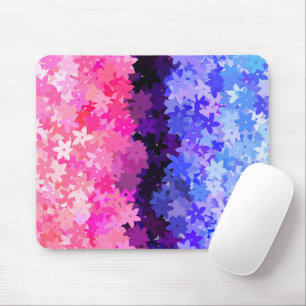 Mousepad Groovy Boho Quirky Retro Floral Orgulho Omnissexua