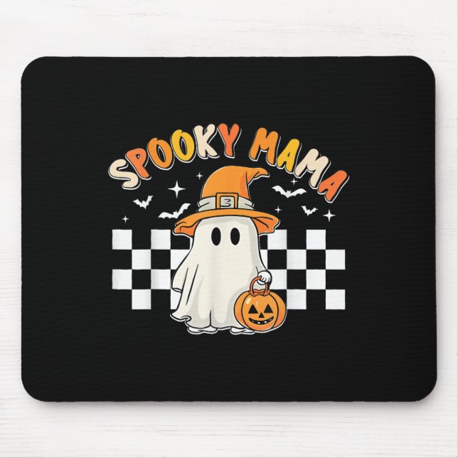 Mousepad Groovy Boo One Soky Mama Primeiro Aniversário de H (Frente)