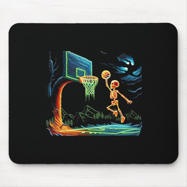 Mousepad Groovy Chainsaw Para Tee Gráfico De Halloween (Frente)