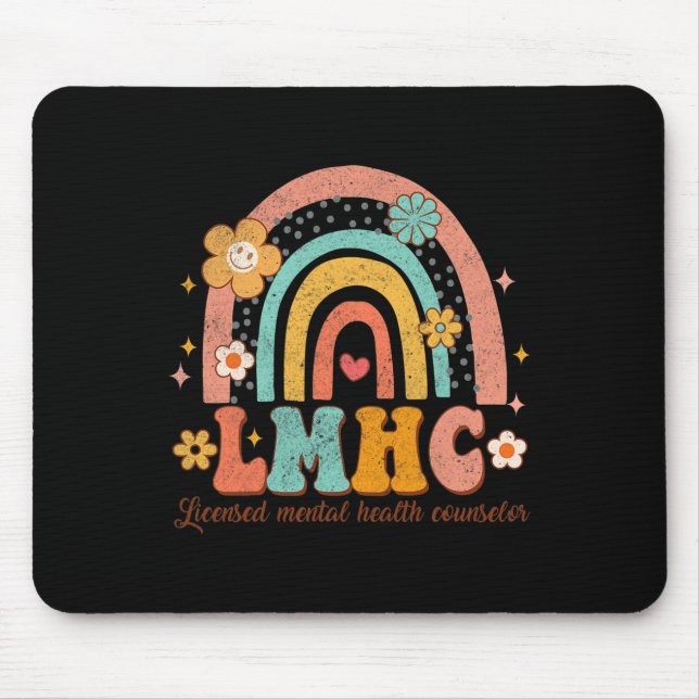 Mousepad Groovy, Conselheiro de Saúde Mental Licenciado (Frente)
