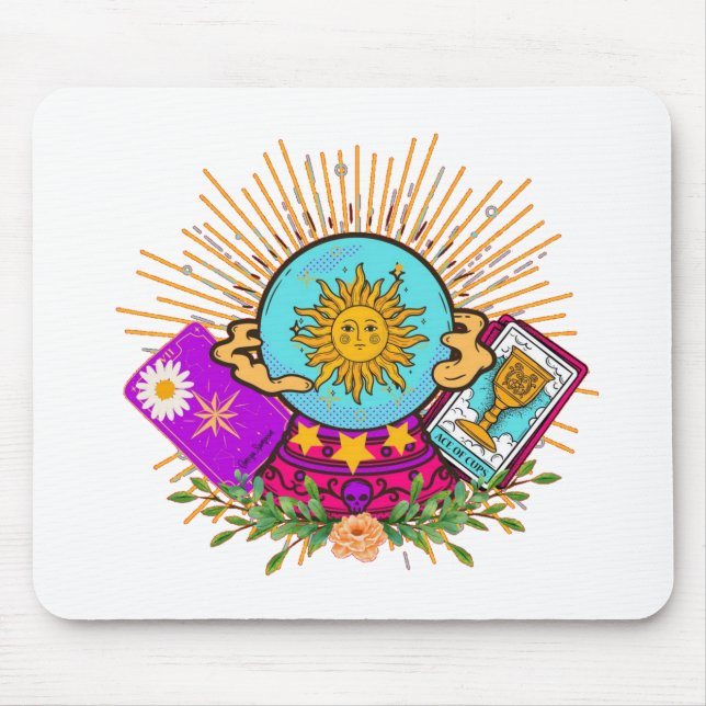 Mousepad Groovy Crystal Ball (Frente)